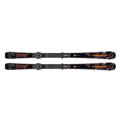 Горные лыжи Head Supreme Instinct Ti Black/Neon Orange + PR 11 2017, 163 см в Декатлон