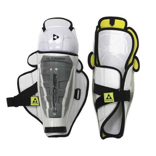 Щитки хоккейные Fischer CT200 SR, 17 в Декатлон